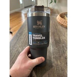 NWT Stanley The Quencher Travel Tumbler no straw Dark Gray
